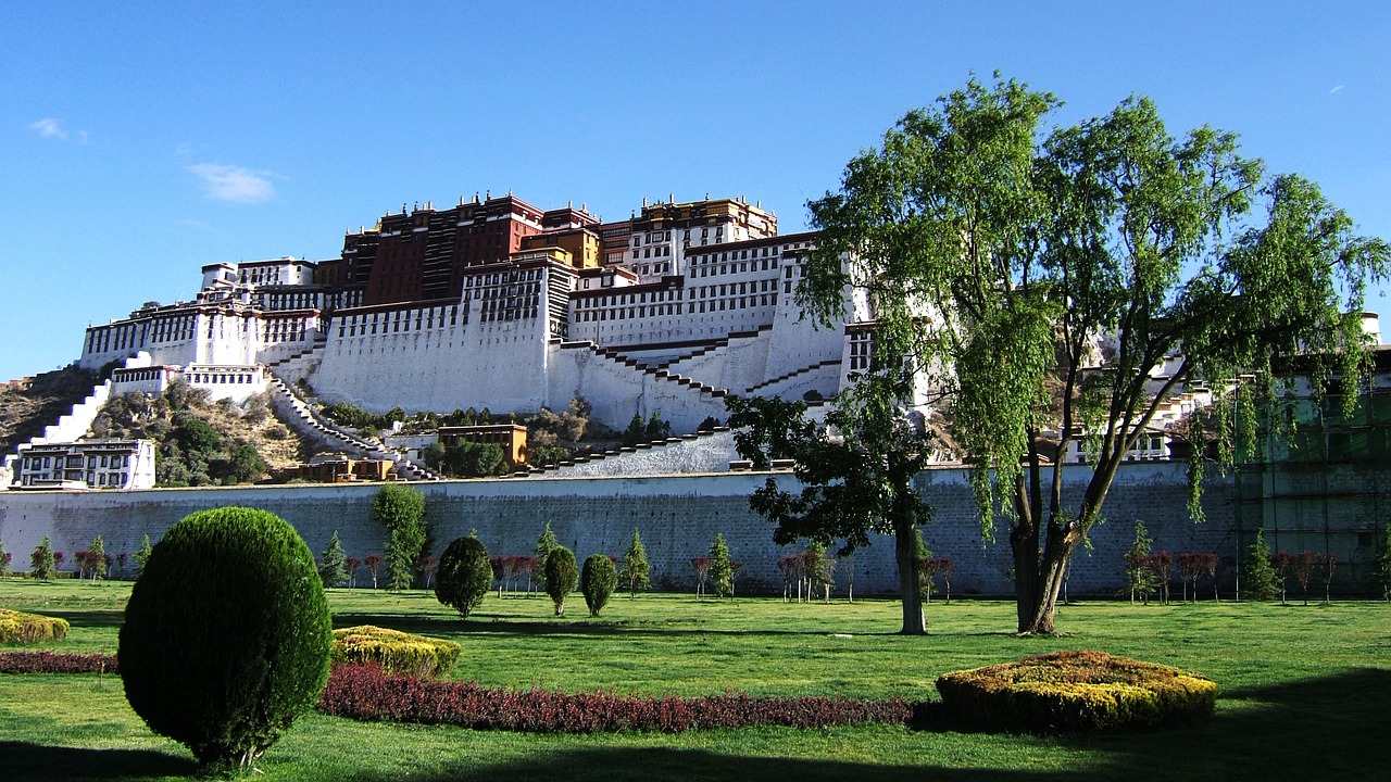 El lugar de residencia actual del Dalai Lama